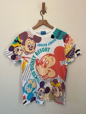 2023 Tokyo Disney Resort w Japanese Tags Retro Mickey and Minnie Springy Shirt